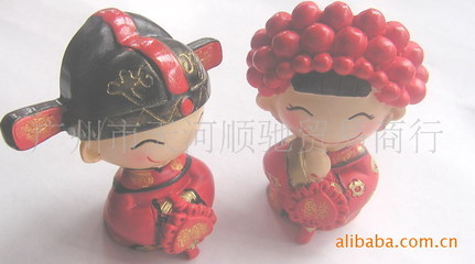 【生產(chǎn)樹脂婚慶公仔 婚禮車仔】?jī)r(jià)格,廠家,圖片,塑料、樹脂工藝品,廣州市順馳貿(mào)易-