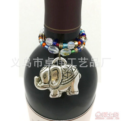 【廠家直銷婚慶裝飾串珠四葉草餐巾圈紅酒瓶裝飾品紙巾圈桌椅扣47】義烏市卓偉工藝品廠 - 產(chǎn)品庫(kù)