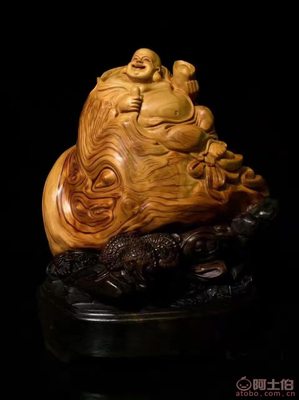 【福堂太行崖柏工藝品根雕陳化料人物木雕彌勒佛木質(zhì)擺件廠家直銷】仙游縣榜頭鎮(zhèn)福堂佛珠店 - 產(chǎn)品庫(kù)